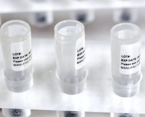 header stem cell vials in lab