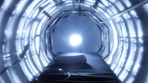 Inside a hyperbaric oxygen chamber. Borrelia doesn’t like oxygen
