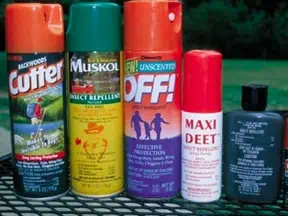 Bug spray works great to keep ticks off you and prevent Lyme disease
