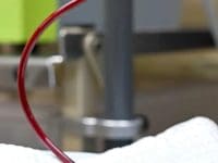 Patient undergoing 10-Pass High-Dose Ozone Therapy treatment in AMA Regenerative Medicine clinic, Orange County.