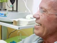 DSAP patient Scot smiling broadly after achieving excellent skin clearing results with Ozone Therapy treatment.