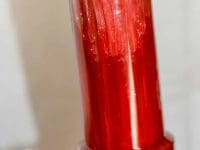 Close-up of the EBOO apheresis filter showing the blood components and metabolic debris trapped during Extracorporeal Ozonation.