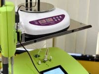 The specialized Hyperbaric 10-Pass Ozone Therapy device with blood swirling apparatus for detoxification.